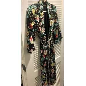 Zara Tropical Print Kimono (S/M)